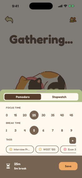 Catena: Pomodoro and Focus Timer – screenshot 2