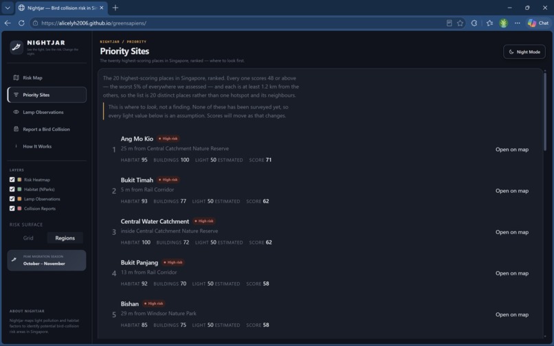 Nightjar – screenshot 1