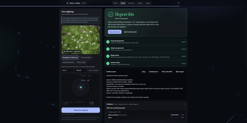 NotFromHere – screenshot 3