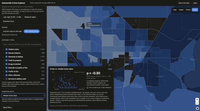 Crime Map Tool – screenshot 1