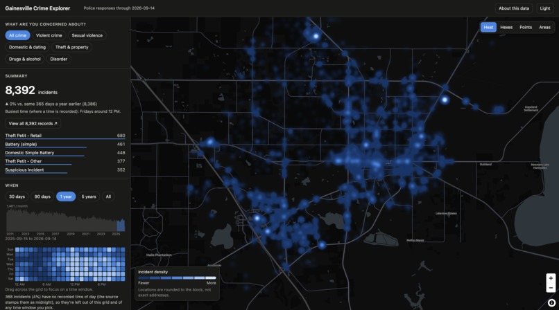 Crime Map Tool – screenshot 2