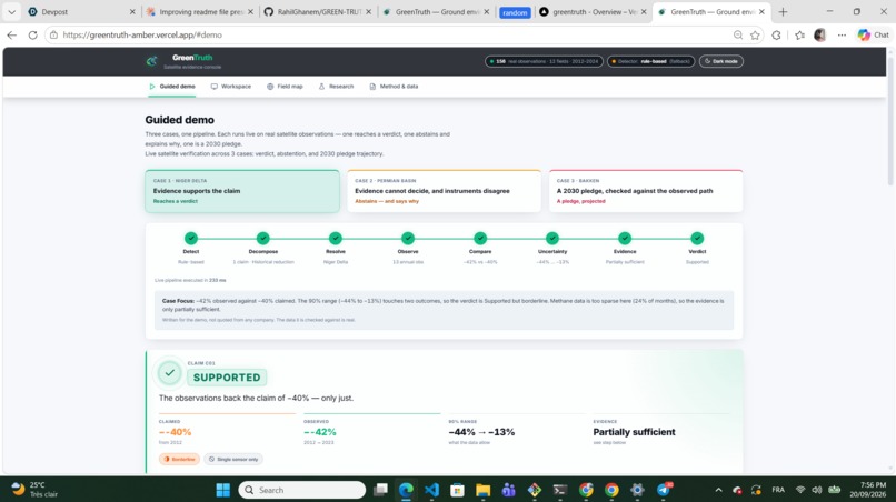 GreenTruth – screenshot 2