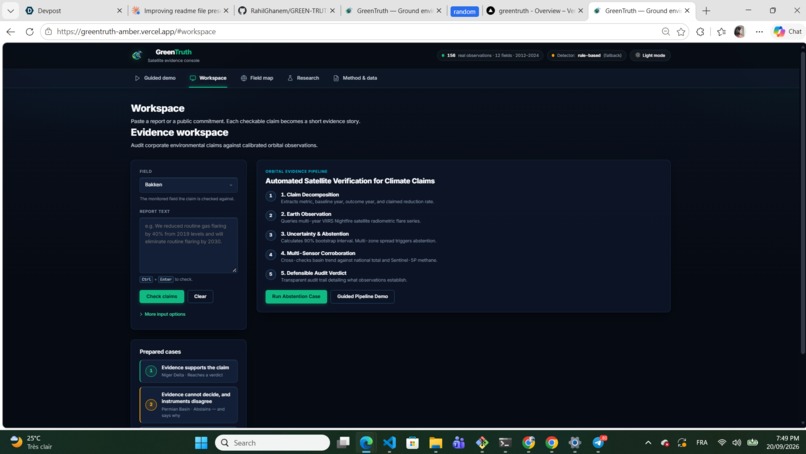 GreenTruth – screenshot 4