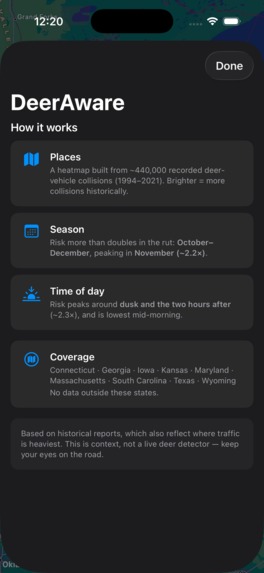 DeerAware – screenshot 6