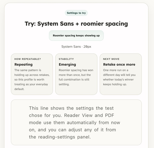 ReadTune – screenshot 1