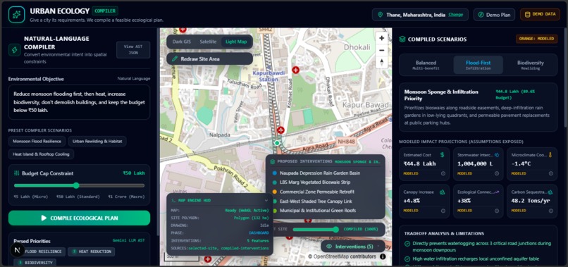Urban Ecology Compiler – screenshot 1