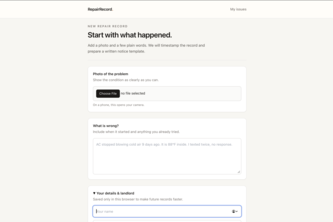 RepairRecord