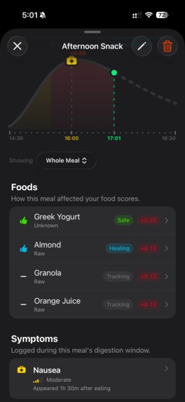 Reflux Diary – screenshot 2