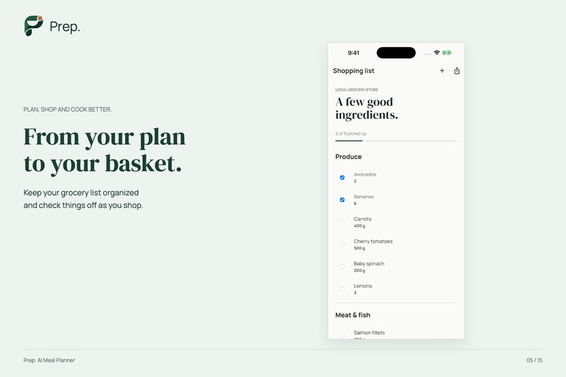 Prep – screenshot 2
