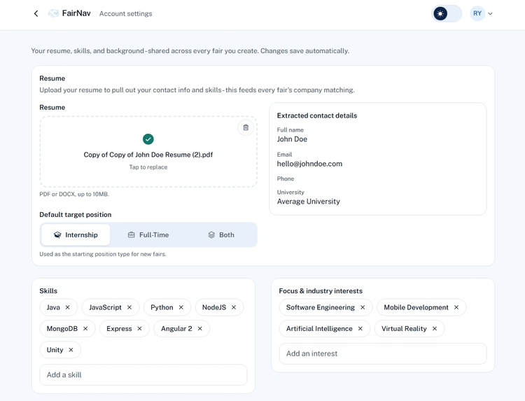 FairNav – screenshot 6