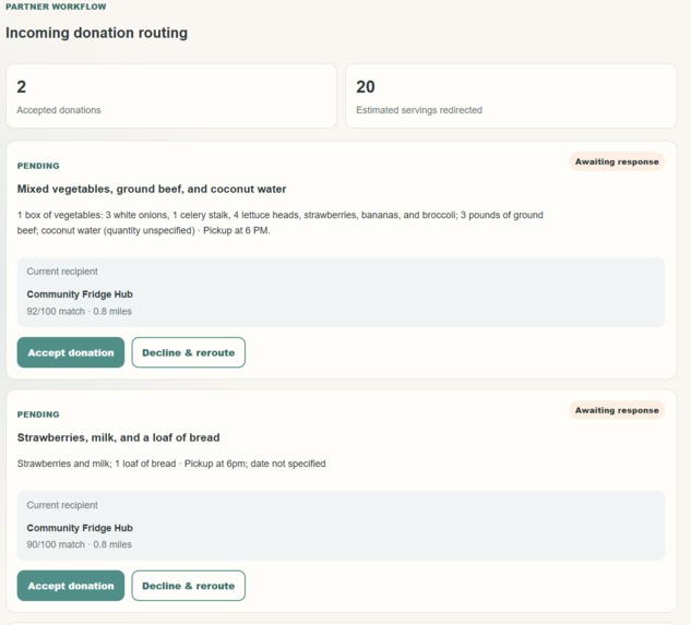 FoodMesh – screenshot 3