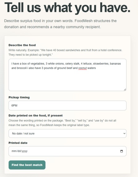 FoodMesh – screenshot 8