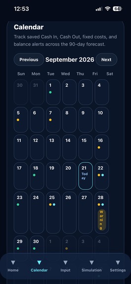 Cash Runway – screenshot 2