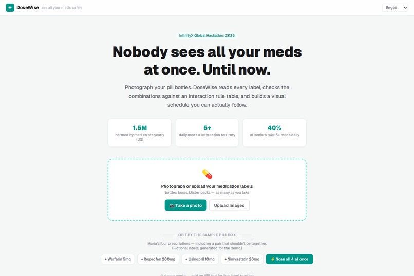 DoseWise – screenshot 1