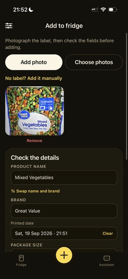 Freshness Tracker – screenshot 4