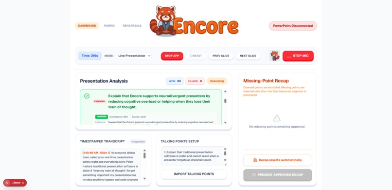 Encore – screenshot 3