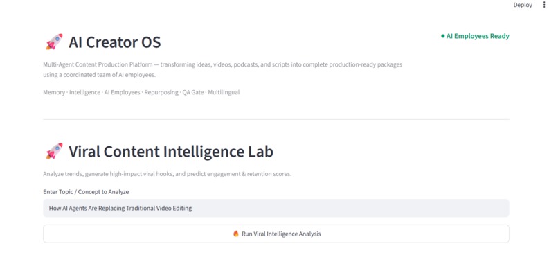 AI Creator OS – screenshot 8