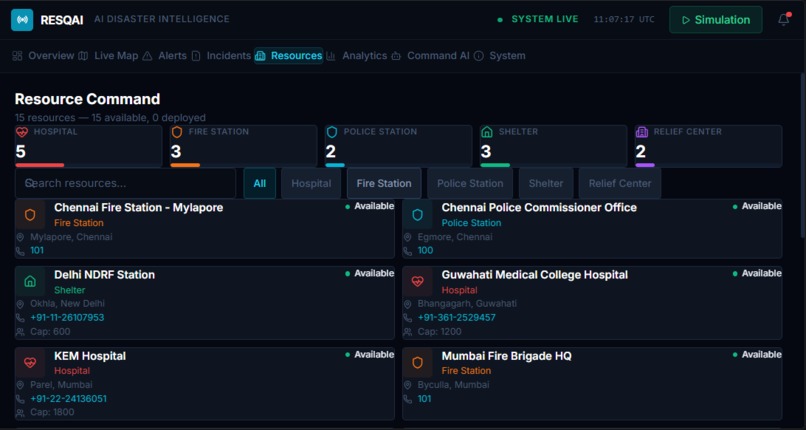ResQAI – AI Disaster Response Platform – screenshot 5