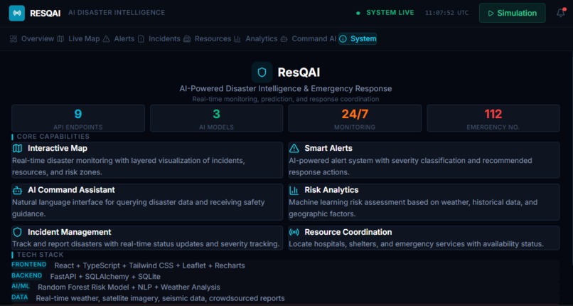 ResQAI – AI Disaster Response Platform – screenshot 6