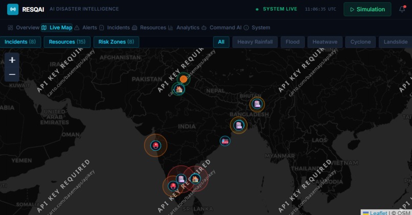 ResQAI – AI Disaster Response Platform – screenshot 8