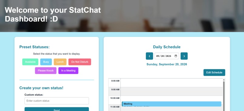 StatChat – screenshot 1
