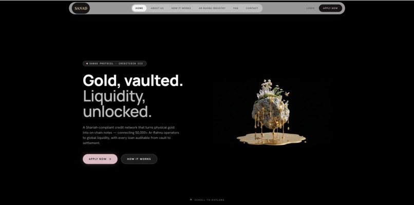 Sanad Protocol – screenshot 1