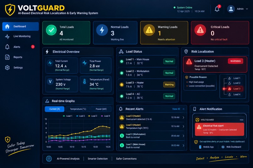  AI Based Electrical Risk Localization&Early Warning System – screenshot 3