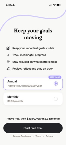 10Goals: Goal Tracker – screenshot 8