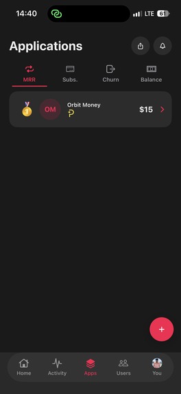MRR Alerts – screenshot 3