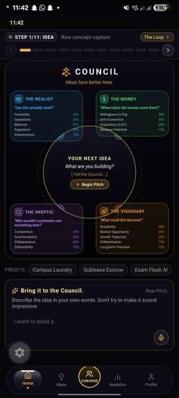 council-app – screenshot 4