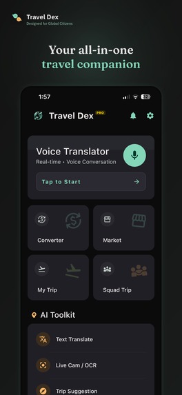 TravelDex – screenshot 1