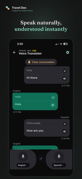 TravelDex – screenshot 2
