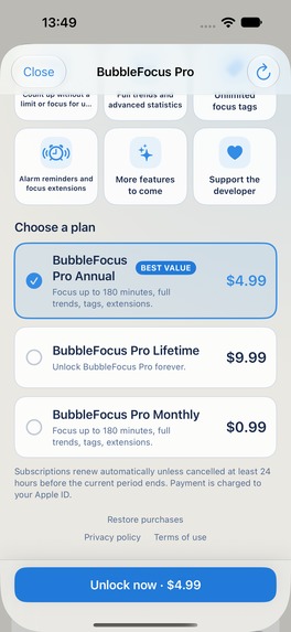 BubbleFocus – screenshot 8