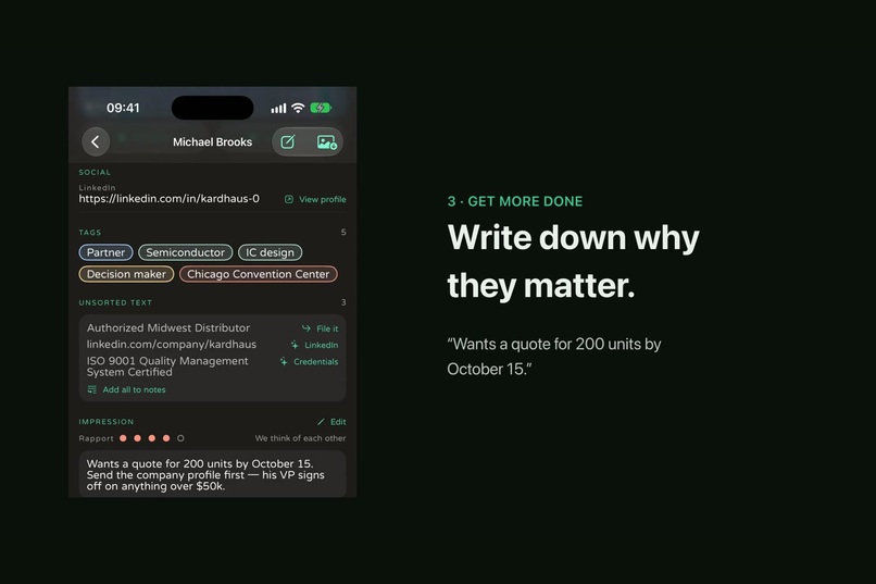 Kardhaus — Business Card Scanner – screenshot 3