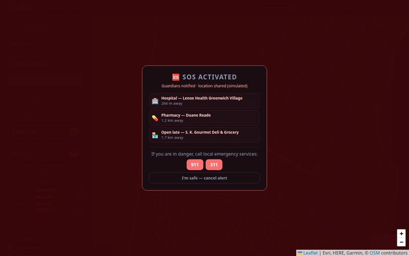 HerWay – screenshot 3