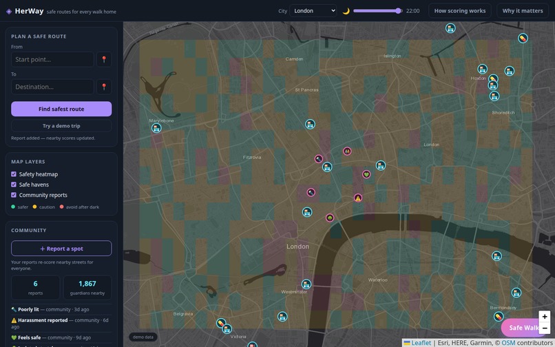 HerWay – screenshot 5