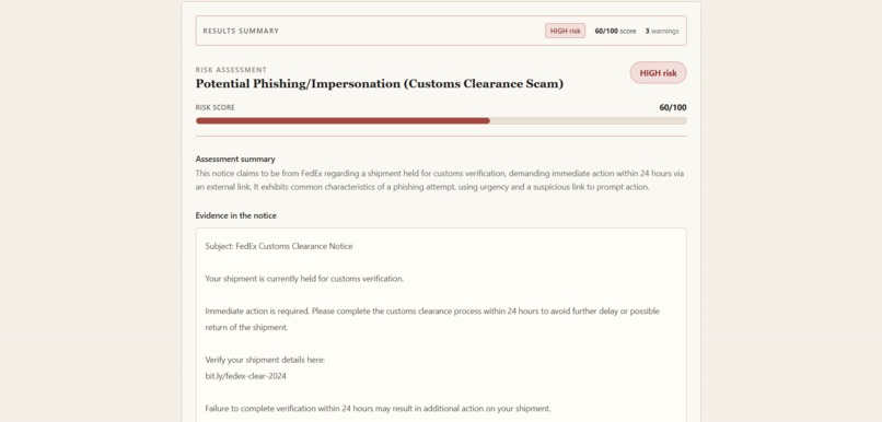 RedFlagged – screenshot 2