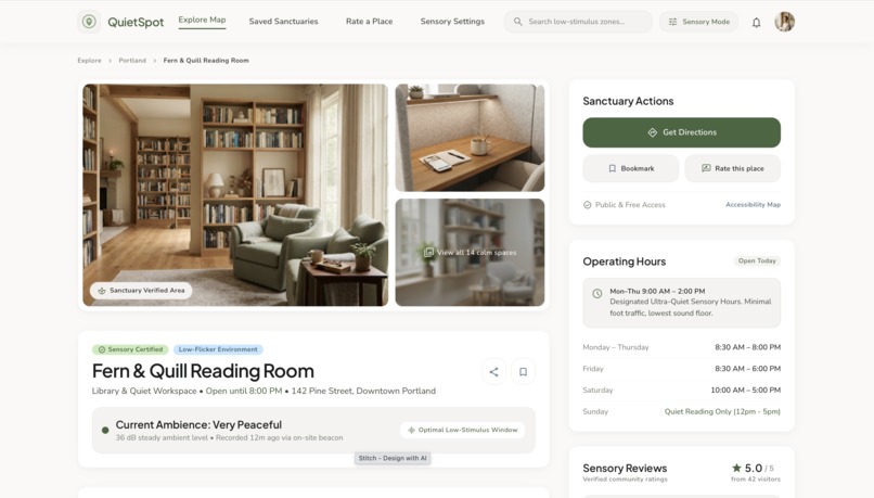QuietSpot – screenshot 5