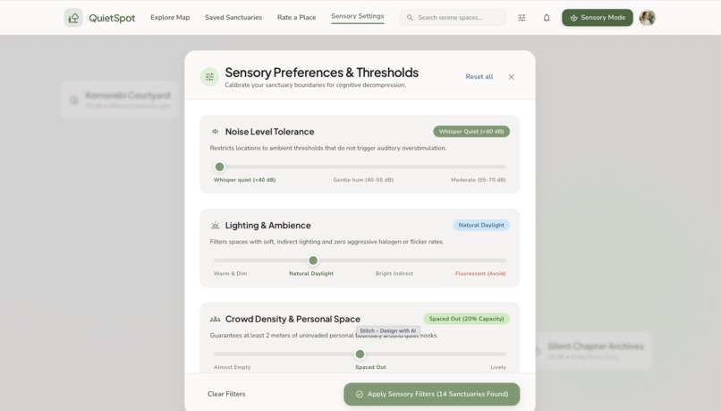 QuietSpot – screenshot 10