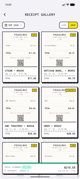 Frugalmax - 3-Second Expense Tracker – screenshot 6