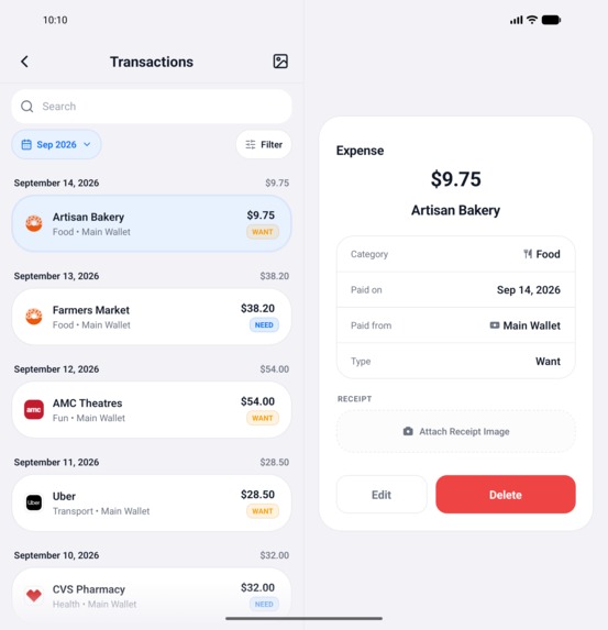 Frugalmax - 3-Second Expense Tracker – screenshot 4