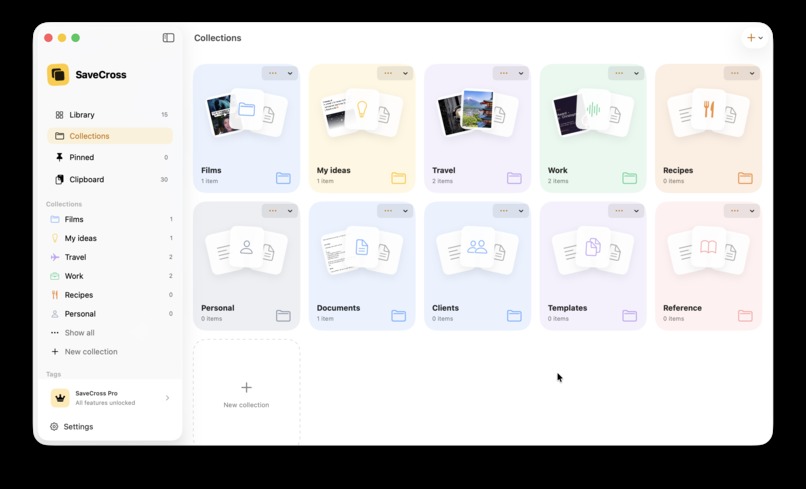 SaveCross: Clipboard Library – screenshot 5