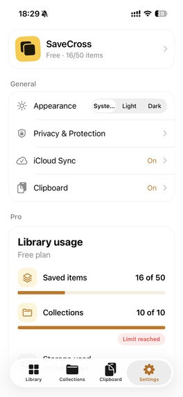 SaveCross: Clipboard Library – screenshot 9