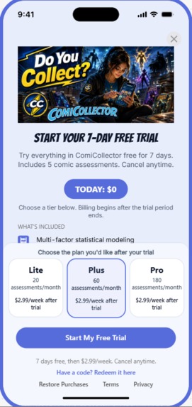 ComiCollector – screenshot 1