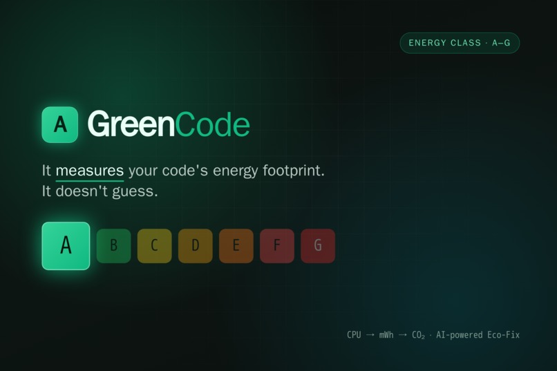 GreenCode — Code Energy Analyzer & AI Fixer – screenshot 1