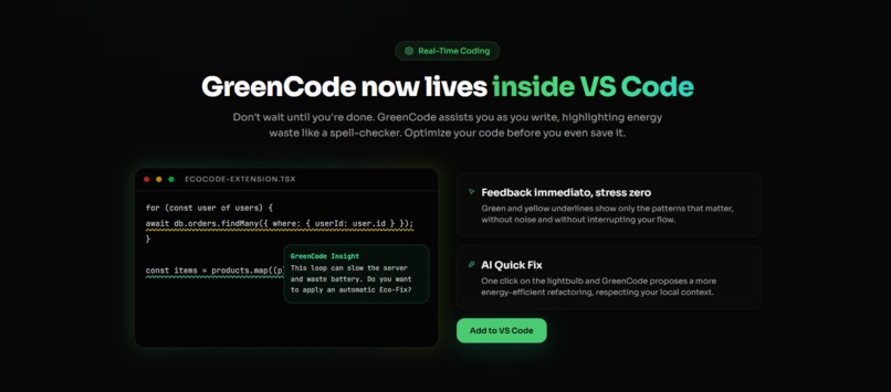GreenCode — Code Energy Analyzer & AI Fixer – screenshot 5