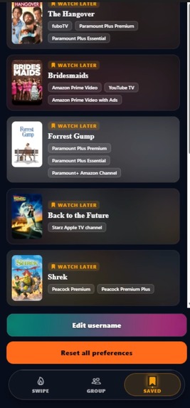 MovieMatch – screenshot 6