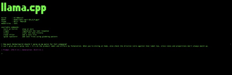 AgriLLM – screenshot 1