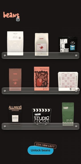 beans  – screenshot 1