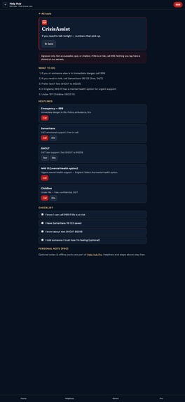 Help Hub – screenshot 4